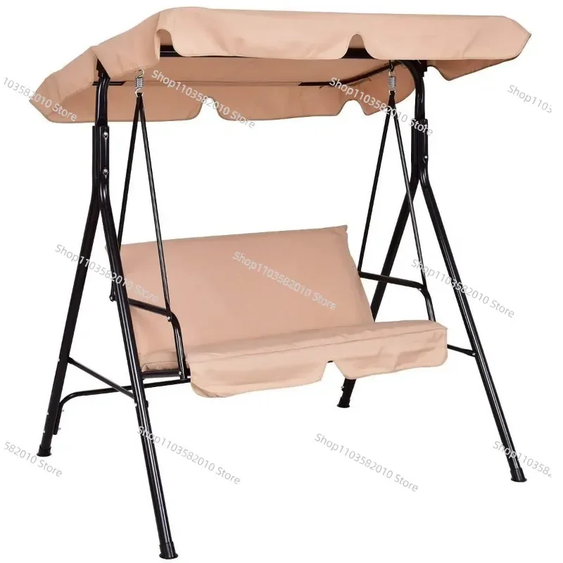 

Suitable for high-quality 3-seater steel frame terrace garden swings with covered design