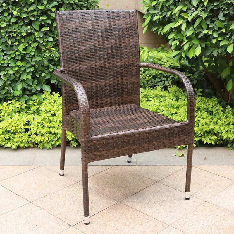 

Outside Furniture Rattan Outdoor Garden Handle High Back Design Beaches Chairs Lounge Modern Balcony Chair Pool Mueble Jardin