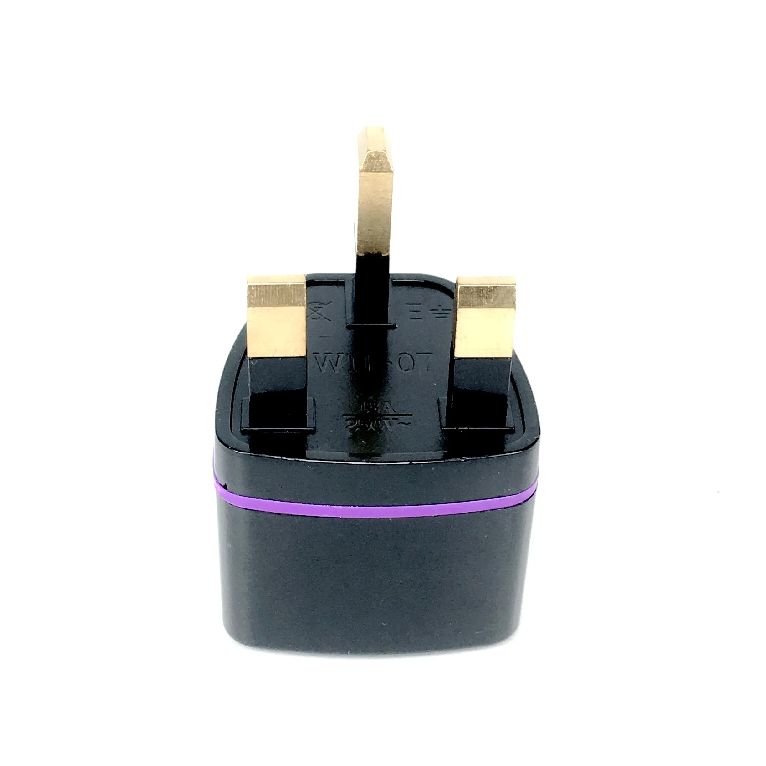 Universal UK Travel Power Adapter: Converts US, EU, AU & UK Standards. Pure Copper 3-Pin. Compatible with Germany, France, Italy