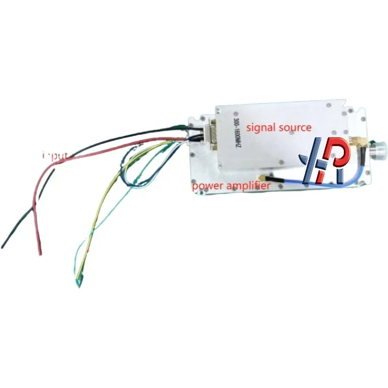 100-watt ultra-wideband DDS source power amplifier 2000-6000 MHz digital module, for interfering with LORA devices.