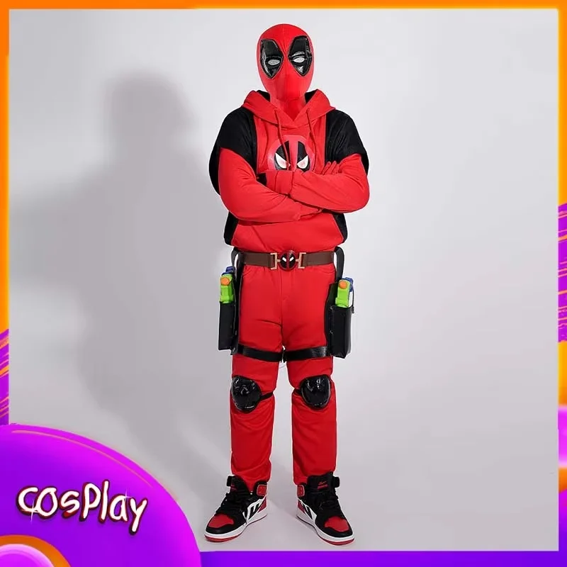 

Deadpool Kidpool Cosplay Costume COS Deadpool Halloween Carnival Comic-Con Masquerade Party Performance Props Clothing Gift