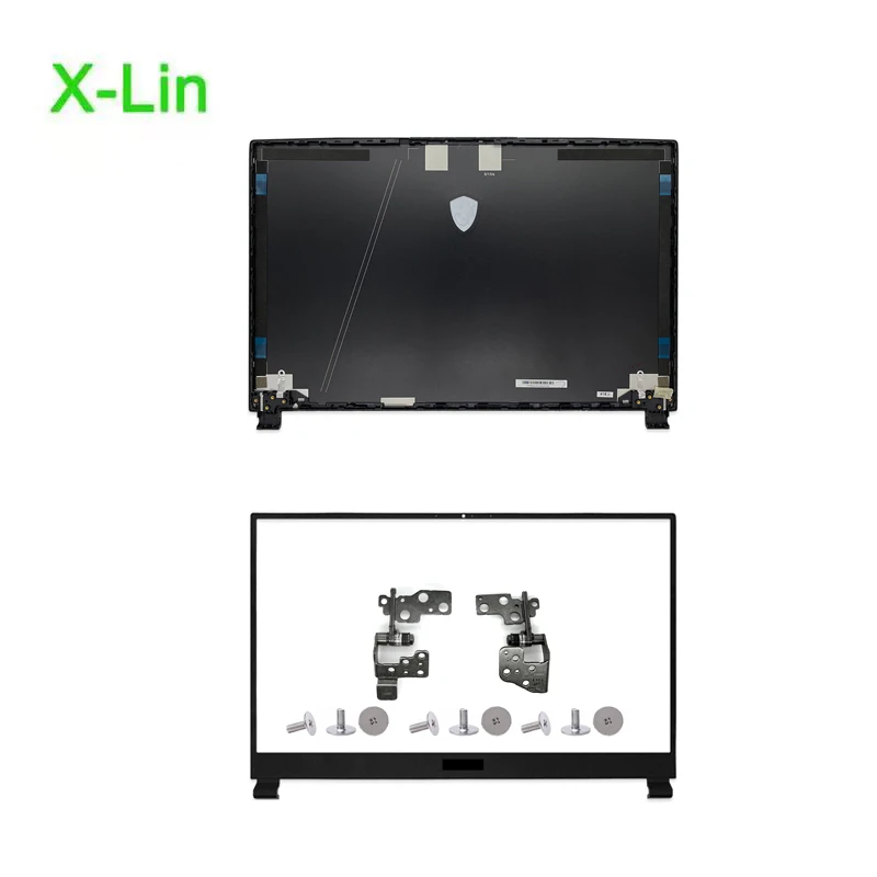 Set For MSI GL75 MS-17E2 17E5 17E7 Screen Back cover Front bezel frame case Hinge