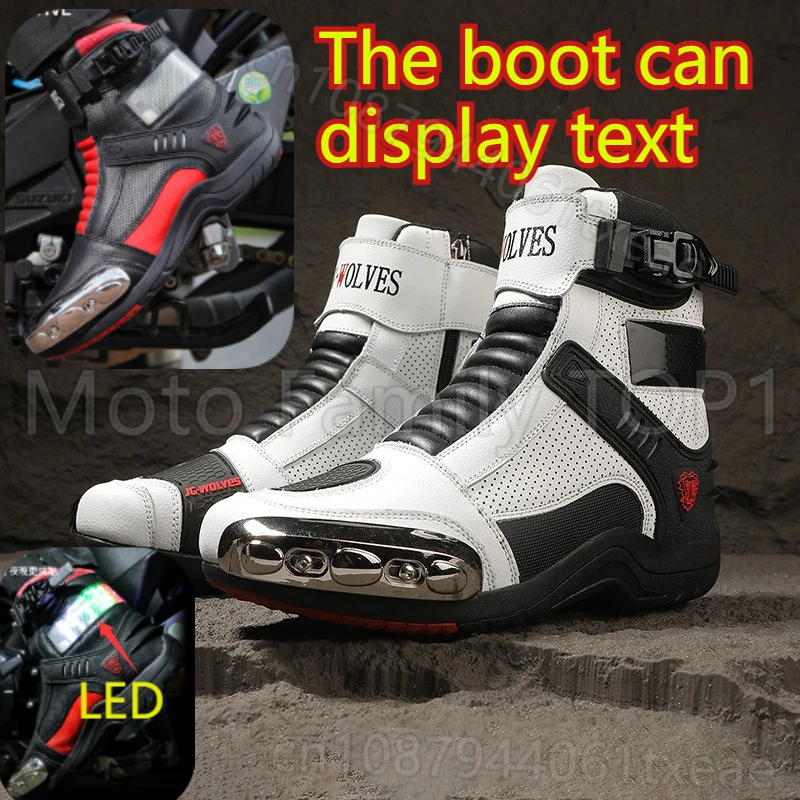 

Новая популярная обувь для езды на мотоцикле, водонепроницаемая и устойчивая к падению обувь для езды на мотоцикле, износостойкая обувь для дорожного снаряжения