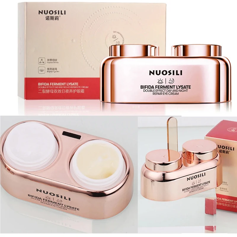 

1Set Day/Night Peptide Anti-Wrinkle Eye Cream Collagen Anti Dark Circle Anti-aging Anti-Puffiness Eye Bags Korea Cosmetics
