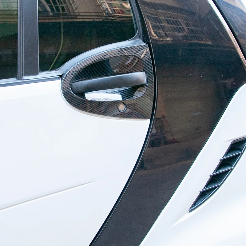 Car Door Handle Bowl Decorative Cover Protective Shell For Mercedes Smart 451 Fortwo Exterior Accessories