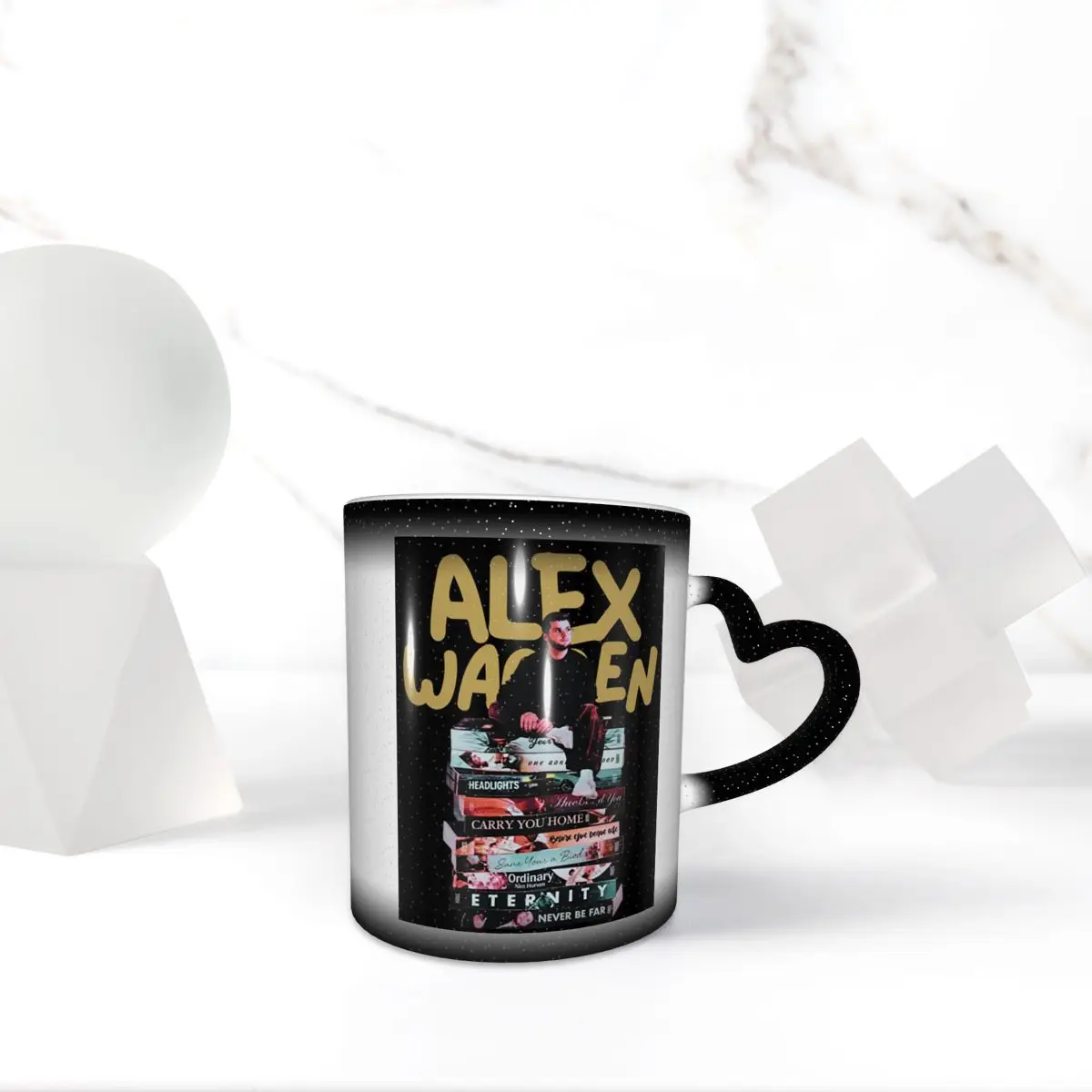 Singer Alex Warren Album Poster Graphic Mug Funny Ceramic Coffee Cups Tea Mugs Milk Cup Drinkware Gifts for Friends