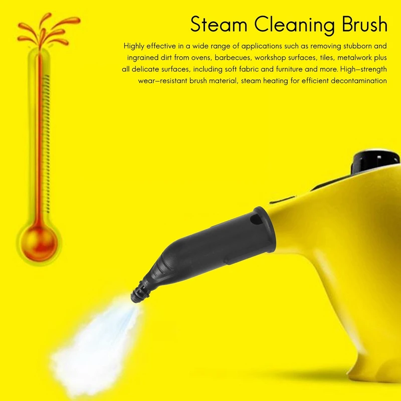 6Pack X(Steam Cleaner Nozzle Slit Brush Sprinkler Nozzle Head for SC1 SC2 SC3 SC4 SC5 Steam Cleaner Slit Nozzle Brush
