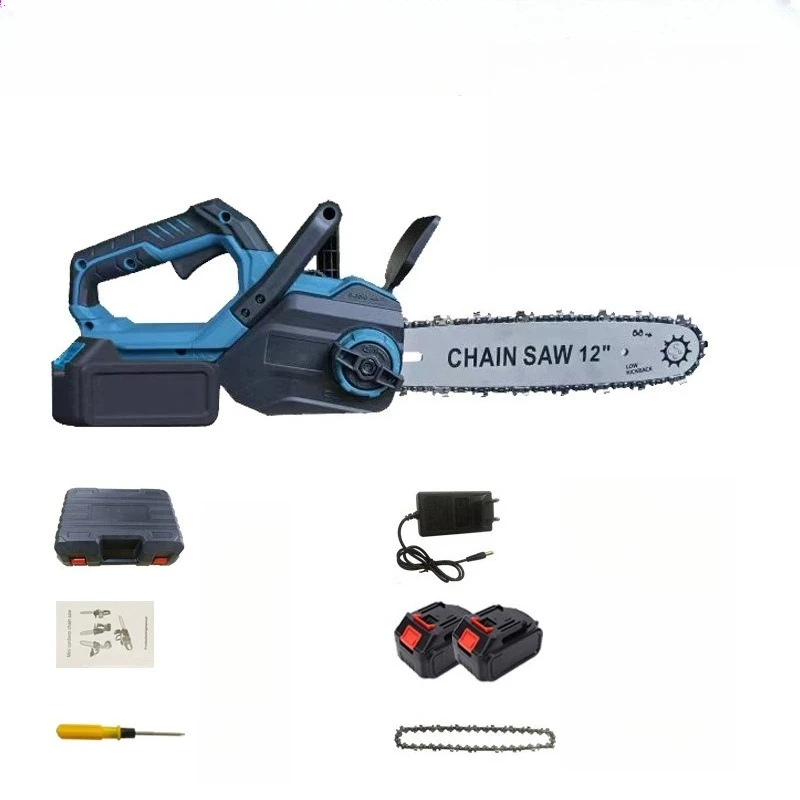 

12 inch 16 inch brushless lithium battery electric chain saw rough branch saw pruning saw outdoor portable