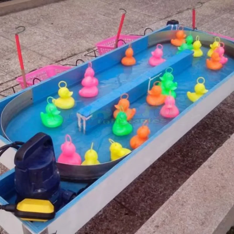 

Fascinating amusement park fish machine fiberglass pond