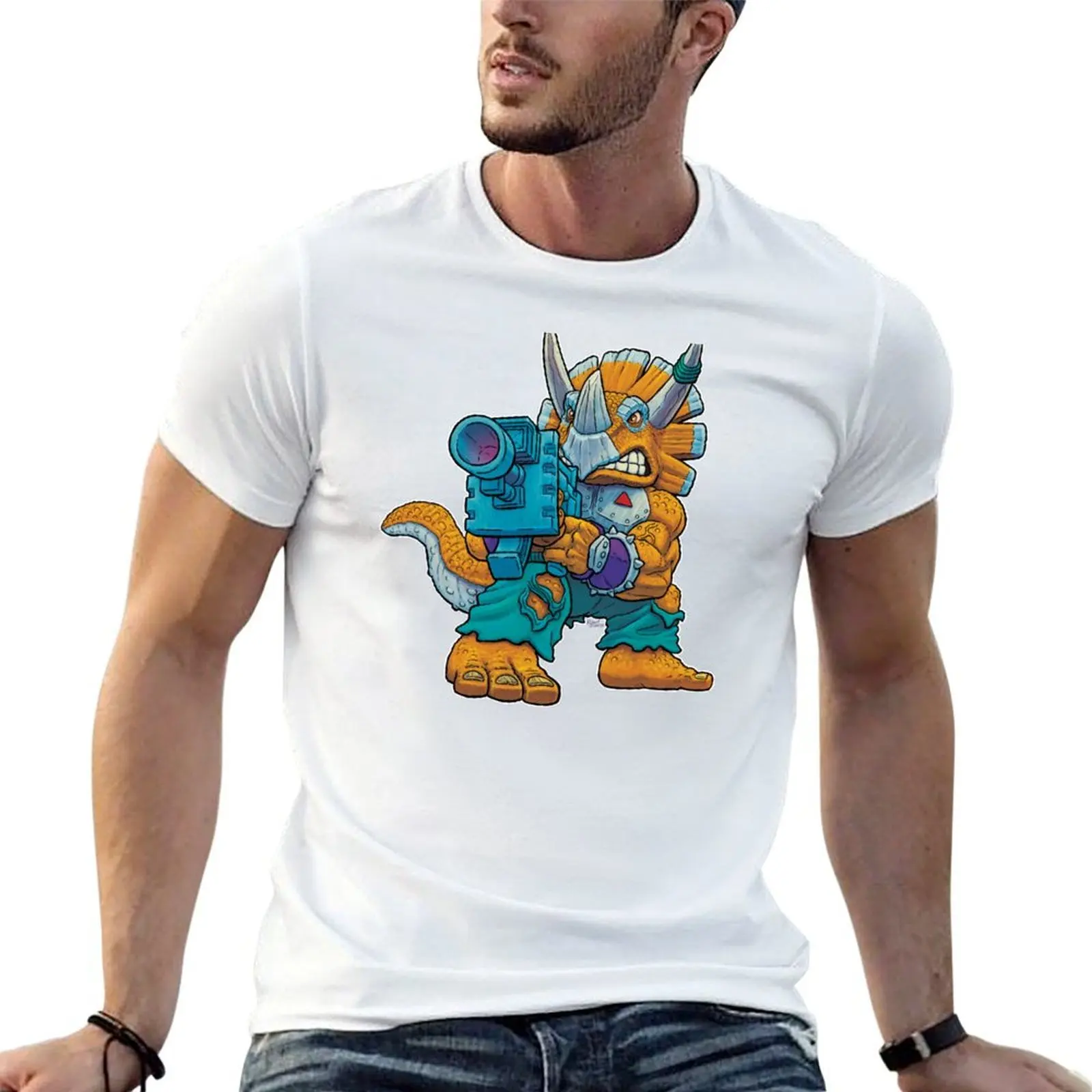 

Triceraton Warrior T-Shirt t shirts for man graphic vintage essential t shirt funny t shirts cotton T-shirt
