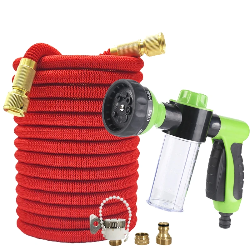

Flexible Flexible Garden Magic Hose, High-Pressure Foam Car Washing Water Gun, Garden Hose, Car Washing Accessories