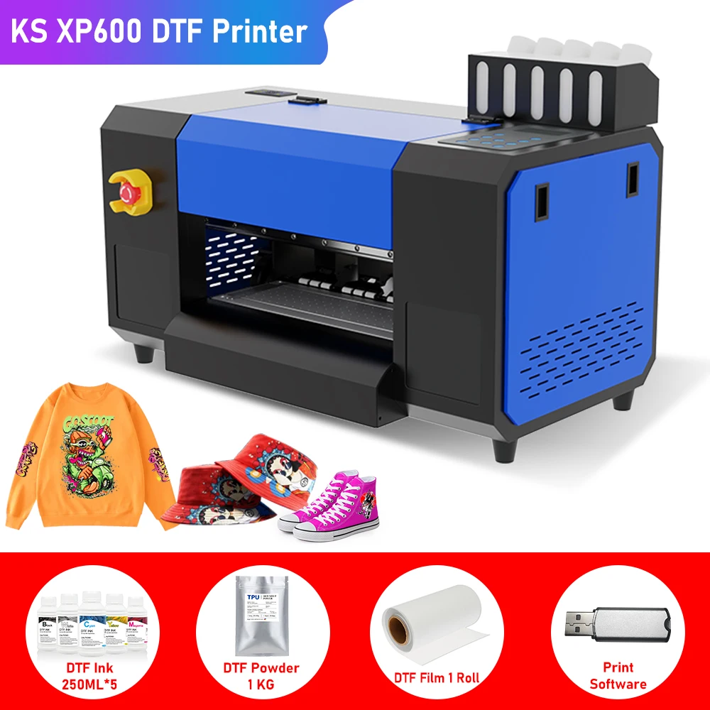 

dtf impresoras a3 XP600 dtf printer machines a3 for Epson XP600 DTF printer A3 t shirt printing machine for clothes fabric print