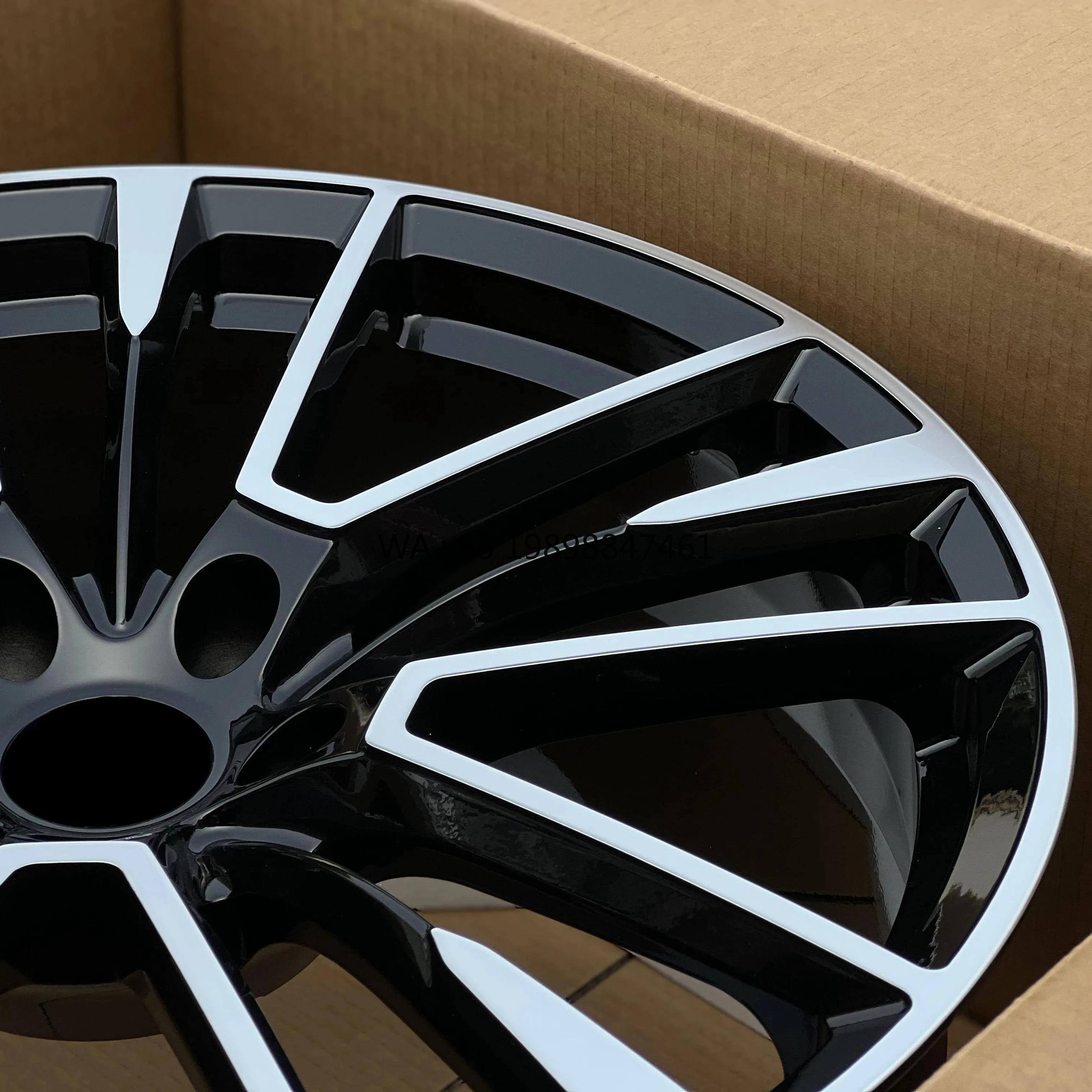 

Wholesale Custom Glossy Black 18 19 20 22 Inch Forged Wheels Rims 22 Inch Rims for Maserati Pcd 5X114.3 Cb67.1