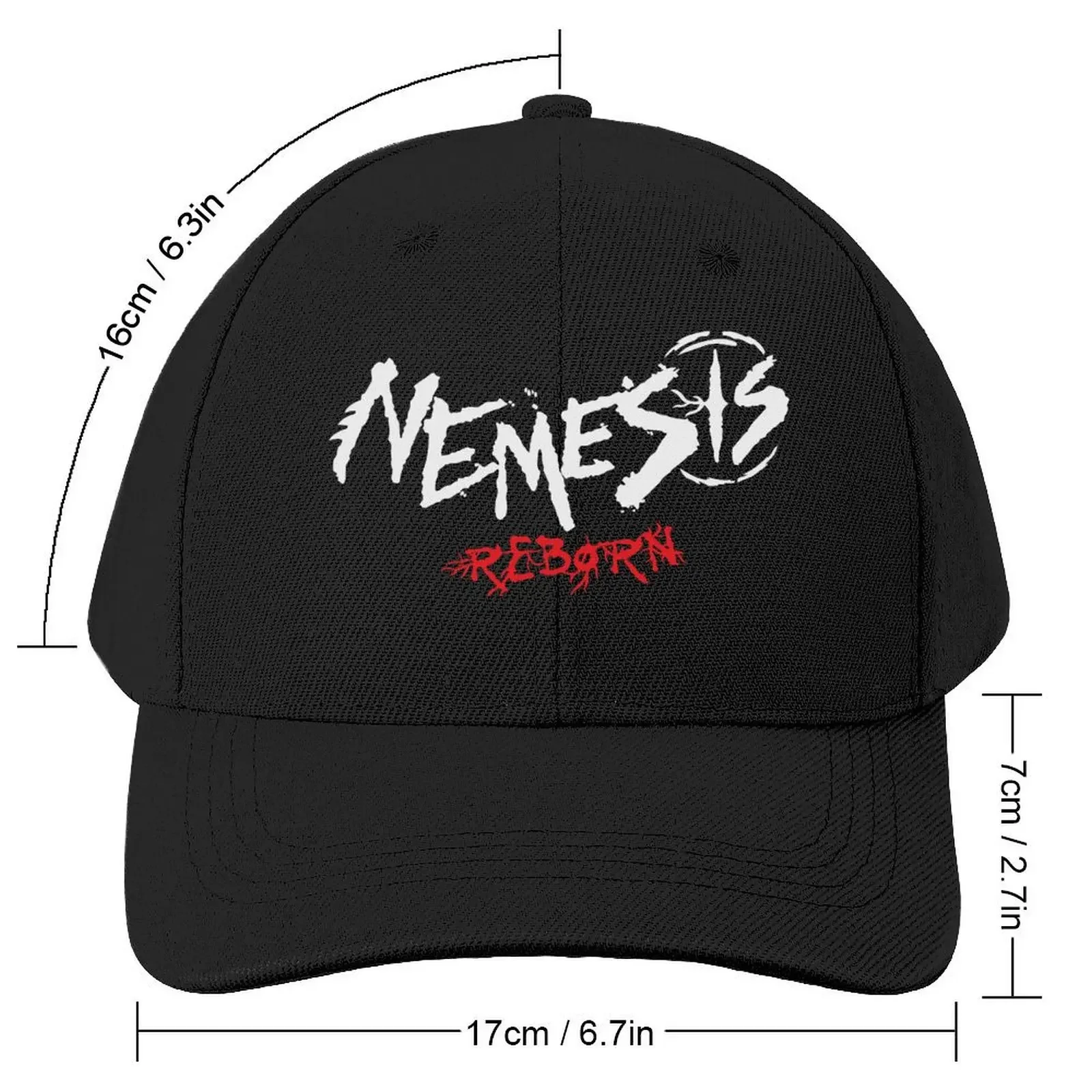 Nemesis Reborn Alton Towers 2024 Logo Design Baseball Cap Hat Man Luxury Beach Women's Hats For The Sun Men's