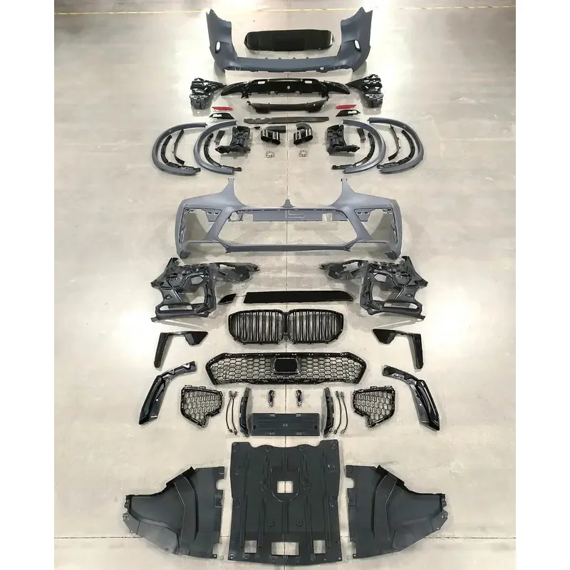 Łatwa instalacja Bodykit do X5 G05 2018-2022 Upgrade do stylu G05 X5M Akcesoria samochodowe Przedni Tylny Zderzak Fa