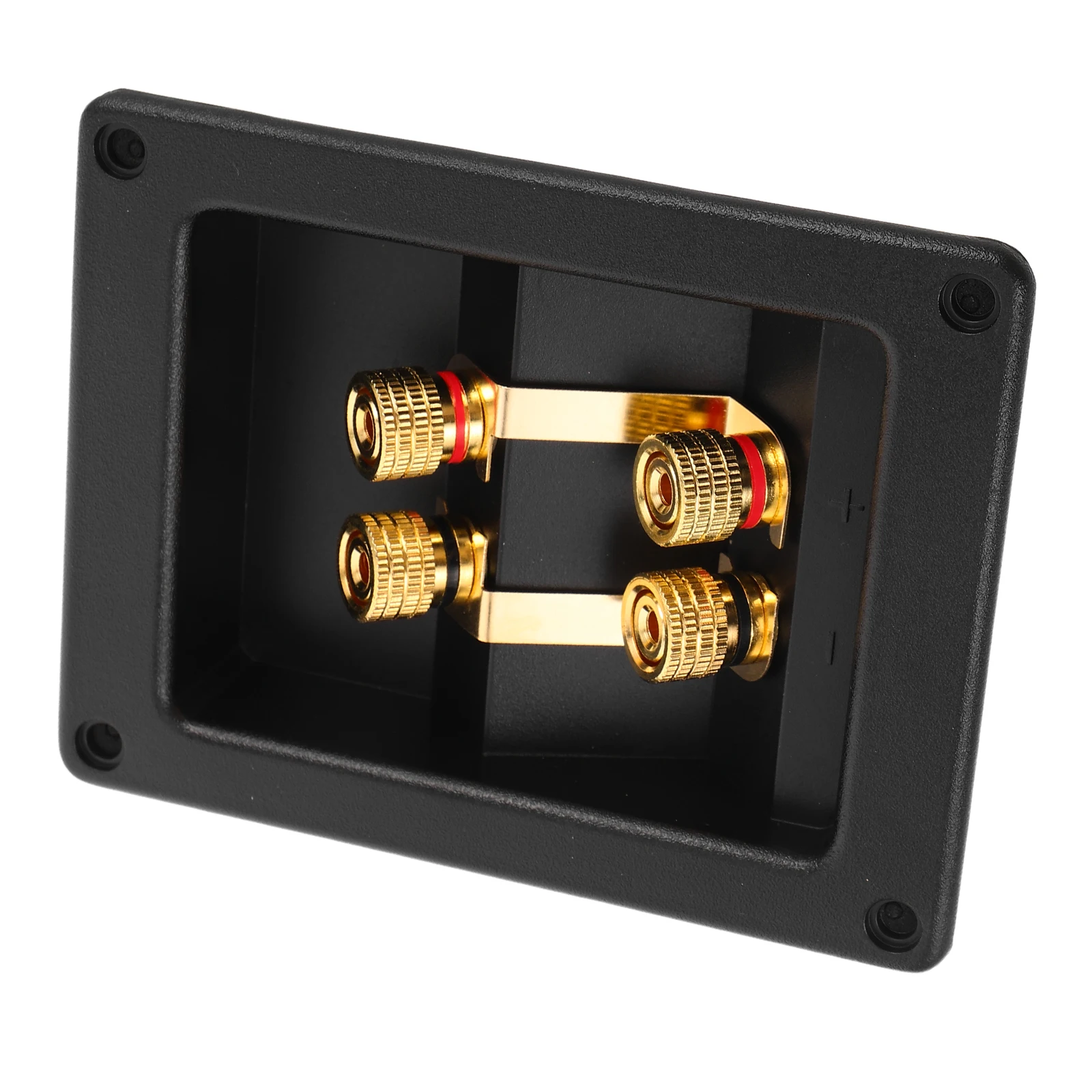 

Speaker Terminal Box Sound Connection Crossover Design Signal Splitter for Home Entertainment Speaker Wire Connector