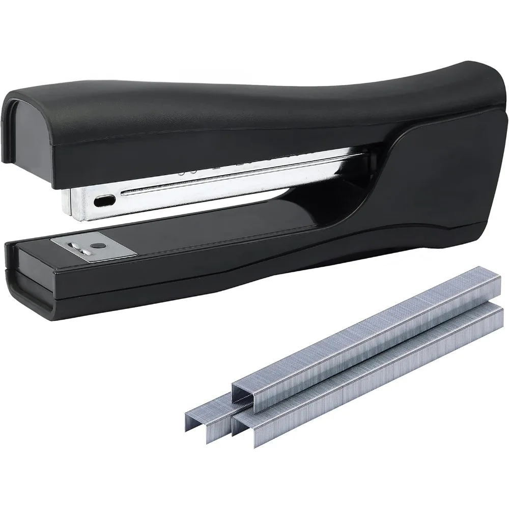 Eco-friendly generator 4-in-1 vertical stapler, including 420 staples, 20-piece capacity, staple remover and staple storage