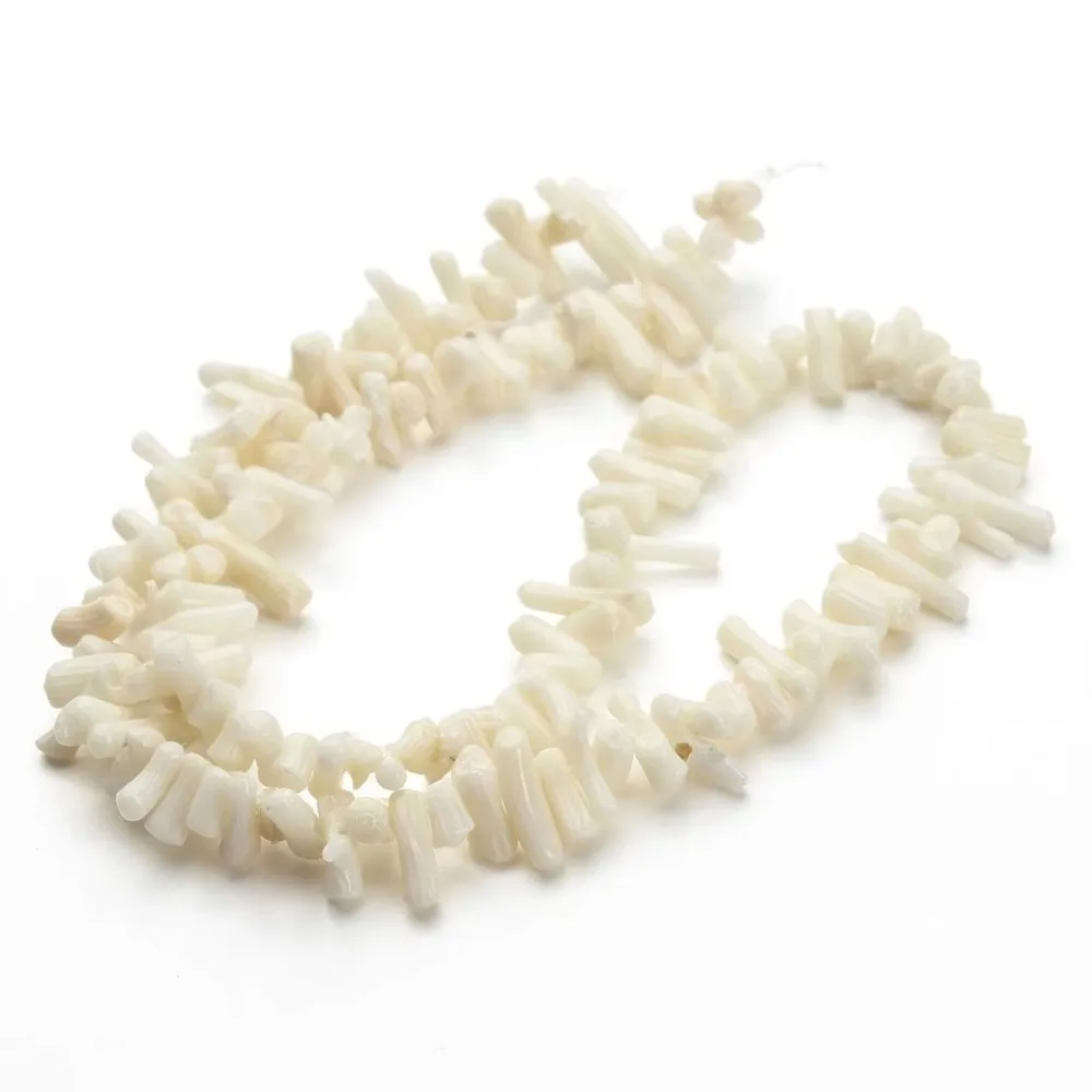 جديد 8*12 مللي متر المرجان حجر الخرز الطبيعي DIY بها بنفسك مجوهرات اكسسوارات غير النظامية الخرز سوار صنع قلادة