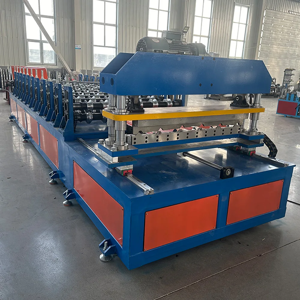 Metal Roof Ibr Profile Factory Galvanized Steel Cold Tile Making Roll Forming Machine Single Layer Roof Panel Forming Machine