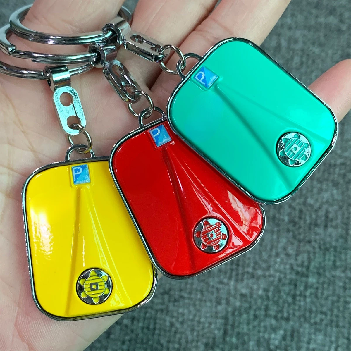 Chrome Keychain Zinc Alloy KeyRing