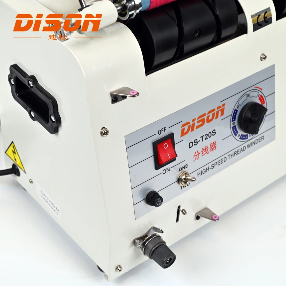 Brand New DS-30P 2 Cones  High Speed Sewing Thread Cone Winding Machine