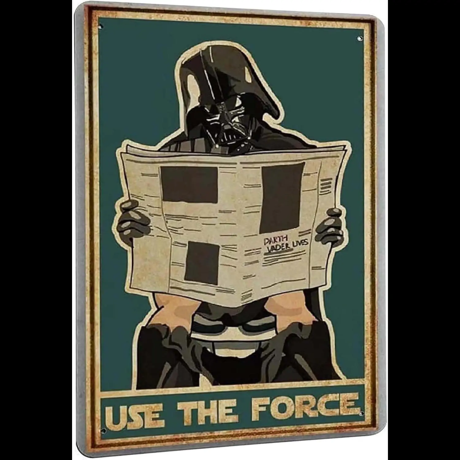 علامة قصدير معدنية عتيقة من Carastora ، فن حائط حفلات ساخر مضحك ، ديكور حمام عتيق ، استخدم إشارة مرحاض القوة للمنزل والاسترومو #1