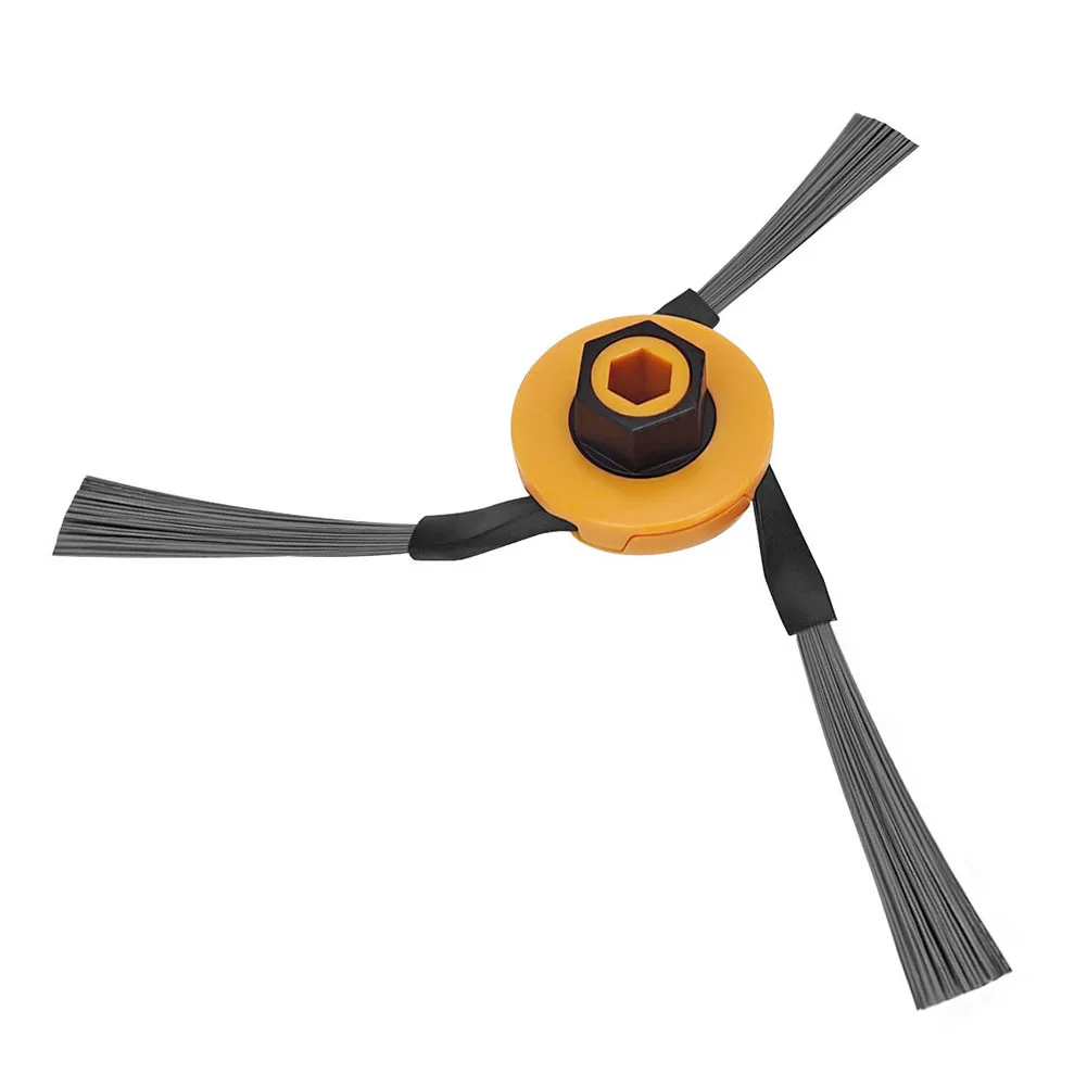 Compatible for Brush Set for DREAME for x60 Max for Ultra 4 Piece Replacement 2 Main Brushes 2 Side Brushes Nylon ABS