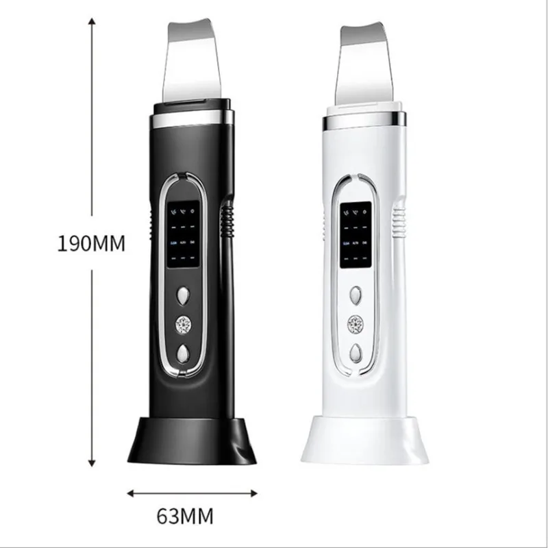 Machine de lifting EMS à ultrasons pour le visage, appareil de beauté pour enlever les points noirs, nettoyeur de peau, épurateur de visage