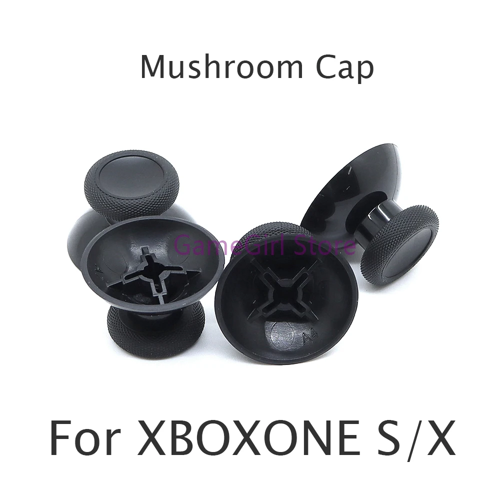 

100pcs Black Original 3D Analog Joystick Mushroom Cap for XBOXONE Xbox One Slim S X Controller Replacement