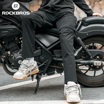 ROCKBROS cycling pants lightweight comfortable spring summer breathable Mtb bike pants high elasticity two in one detachable pants