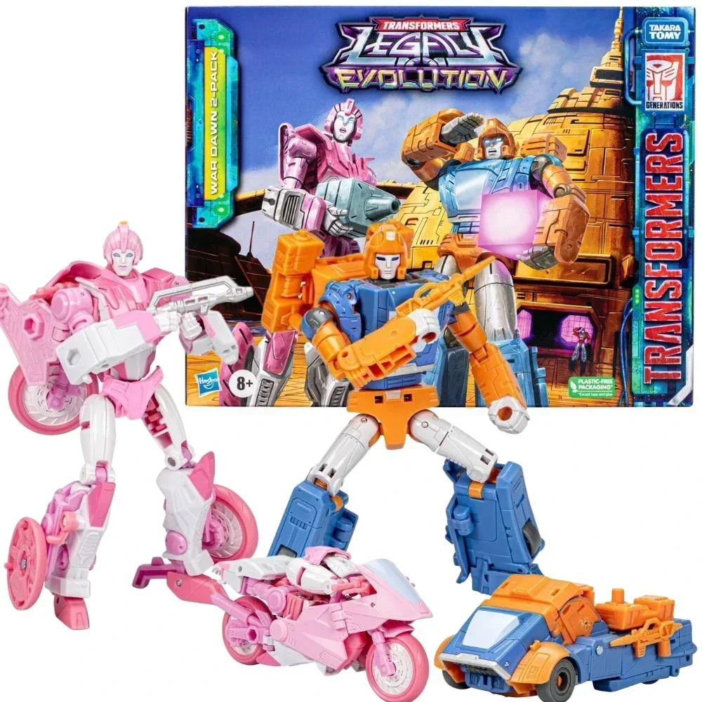 In Stock Transforming Toys Legacy Evolved Dawn of War Ariel Dion 2-Pack Gamestop Action Figure Toys Collectible Hobby Gifts