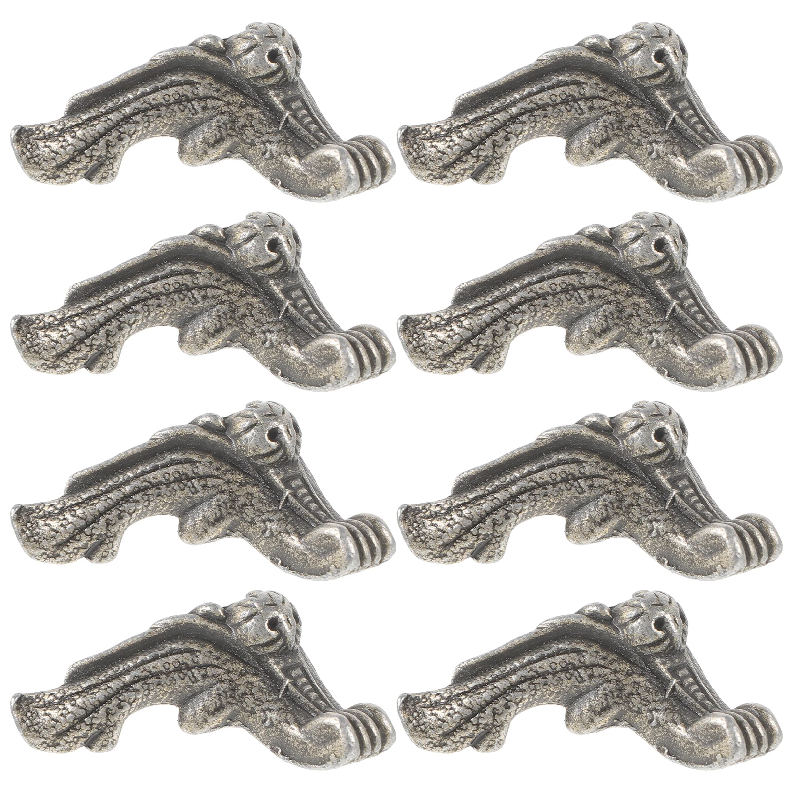 

8PCS Furniture Legs for Wooden Box Sole Zinc Alloy Replacement Accessories Sofa Various Styles Home Office