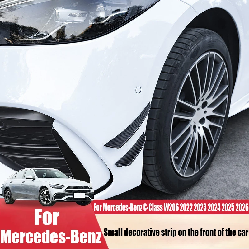 

Декоративная накладка на переднюю часть кузова для Mercedes-Benz C-Class W206 2022 2023 2024 2025 2026, элементы для модификации экстерьера автомобиля