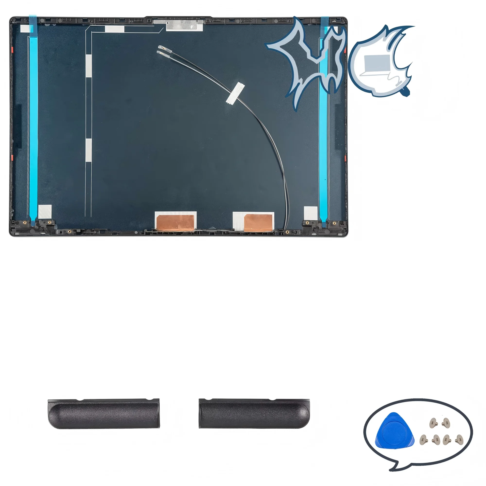 Nieuwe Case Voor Ideapad 5 15IIL05 15ITL05 15ARE05 15ALC05 LCD Back Cover Screen Deksel Voorkant Scharnieren Palmsteun Bodem Shell