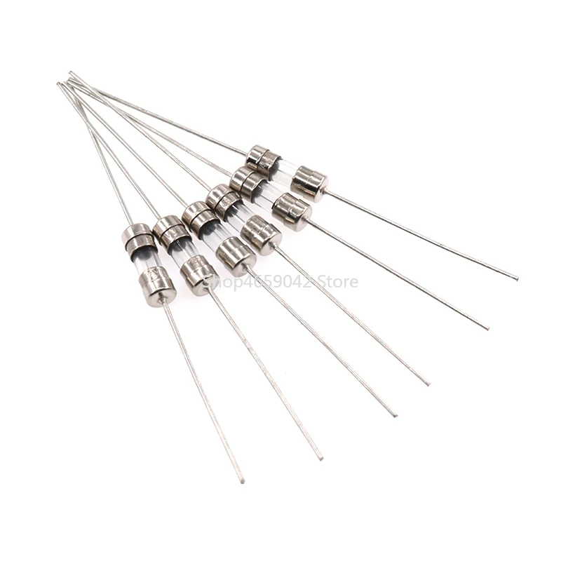 10PCS 3.6*10 Fast-Blow Glass Tube Fuse Fast Break with Pin 3.6X10MM 0.5A 1A 1.5A 2A 3A 3.15A 4A 5A 6.3A 8A 10A AMP 250V image 4