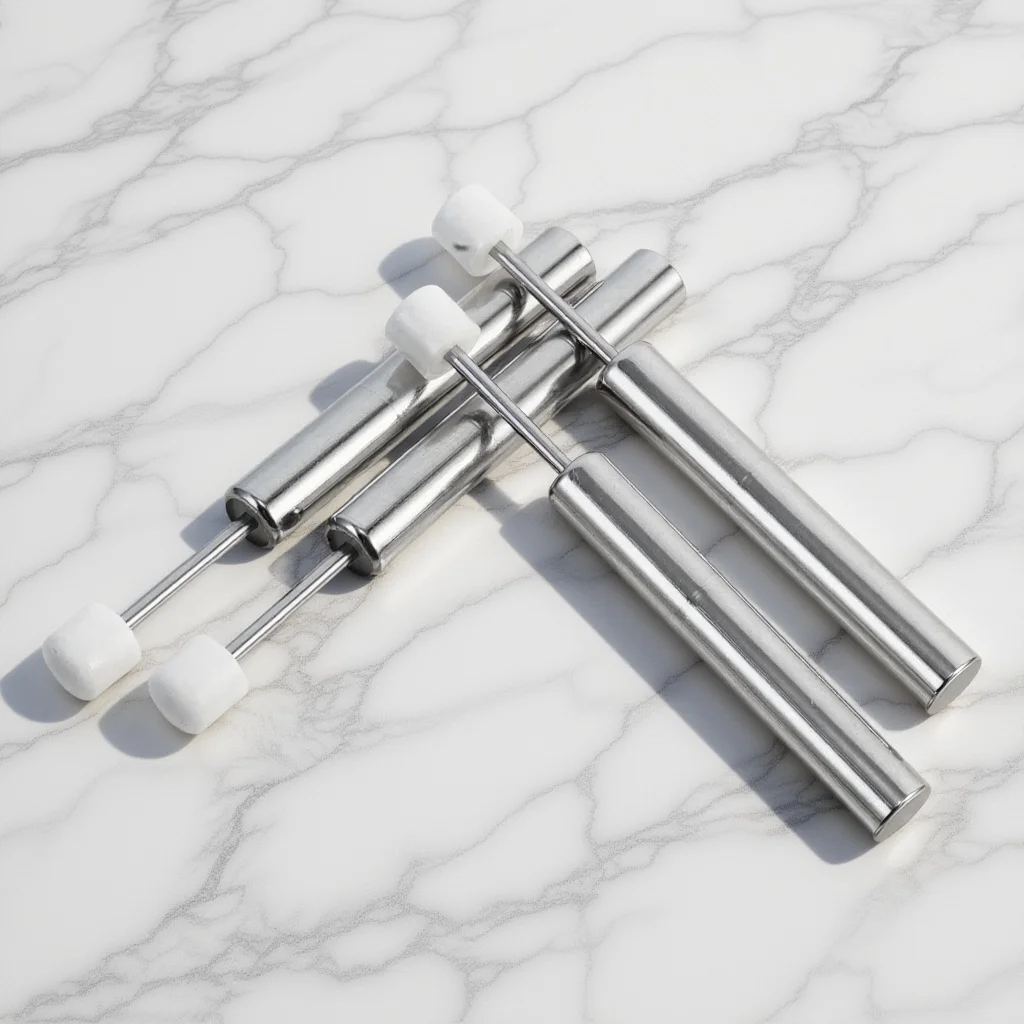 

4Pcs Wastebasket Soft-Close Damper Replacement Plastic and Steel Compatible Smooth Quiet Lid Closure Home Office Use