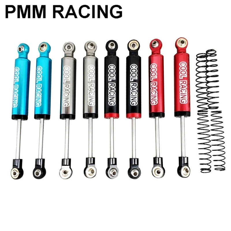 2x Metal Built-in Oil pressure Shock Absorbers 60-110mm For 1/10 RC Crawler Car Traxxas TRX4 AXIAL SCX10 D90 D110 JEEP Wrangler