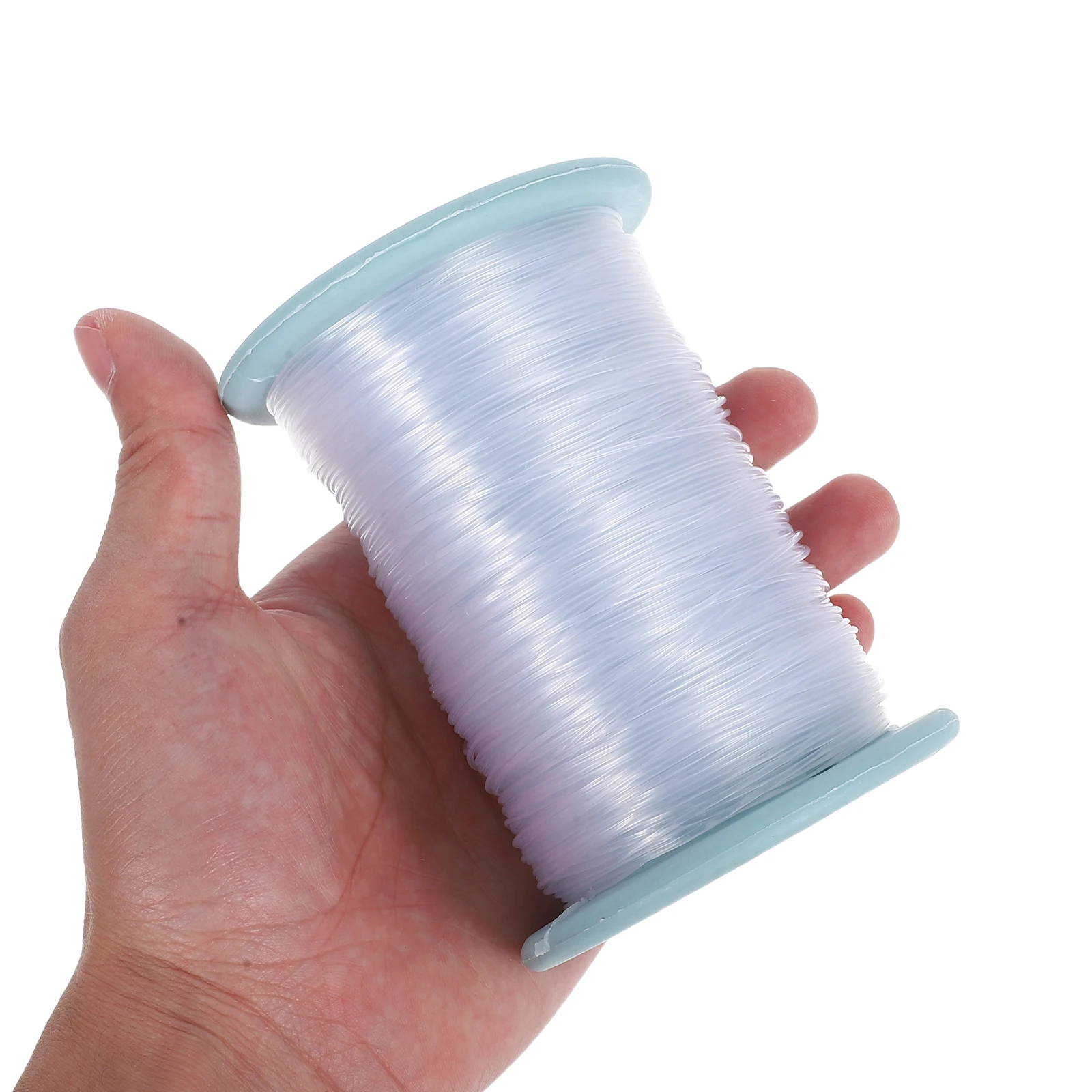 

1 Roll Clear Strong Beading Durable Non Elastic Transparent For Diy Jewelry Bracelets Rings Hanging Decorations Wear Resistant