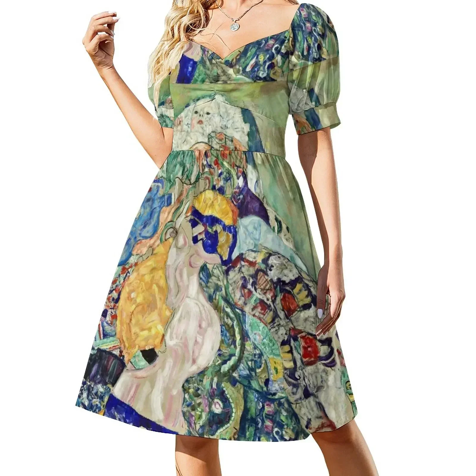 

Gustav Klimt - Baby, Cradle Sleeveless Dress women's evening dresses 2025 Clothing female Dress