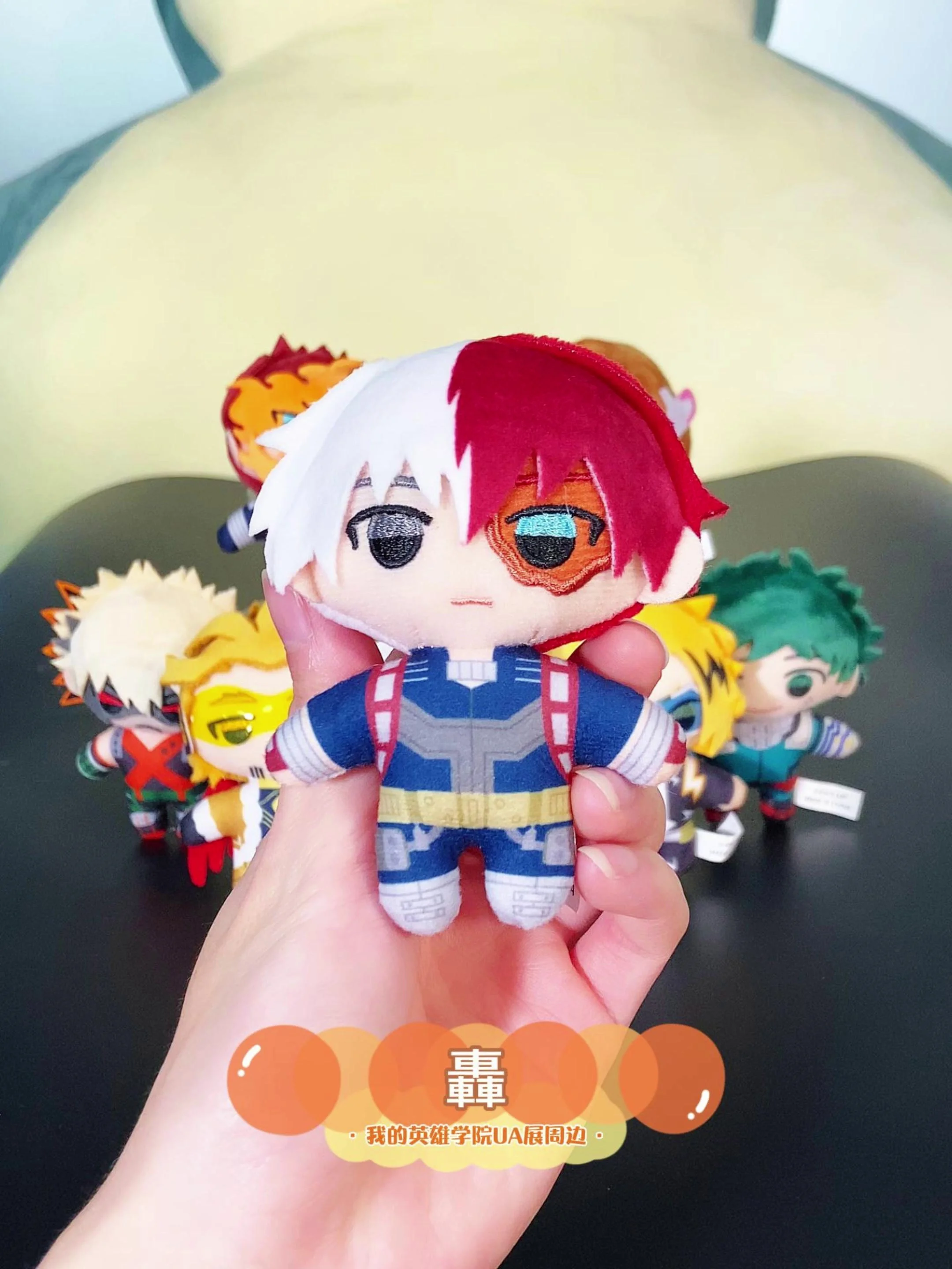 In Stock!! 100% Original Stuffed Plush Toy My Hero College UA Exhibition Animation Peripheral Combat Midoriya Izuku Pendant Doll