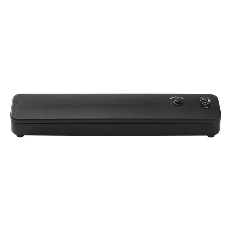 220V/110V Vacuum Sealer Packaging Machine with Free 10pcs Vacuum Bags Household Black Food Vacuum Sealer