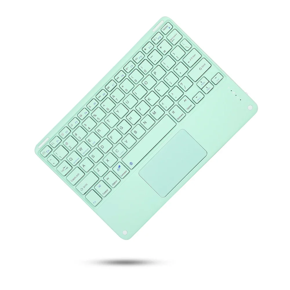 Wireless Touchpad Keyboard Phone Tablet PC Ultra Thin Rechargeable Magnetic Keyboard Mouse for iPad Air for Huawei Samsung