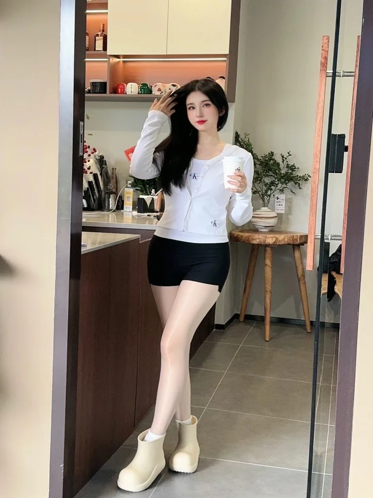 

Zhaolu Small Clown oes Women's Thi Bot Heightening ort Boots Lightweight All-Match Spring Waterproof Anti-Slip Warm ...