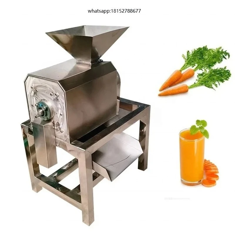 Commercial Fruit Vegetable Beater 3000W Multi-Voltage (220/110/380V) 300kg/h Capacity Food Processing Machine for Farm Use