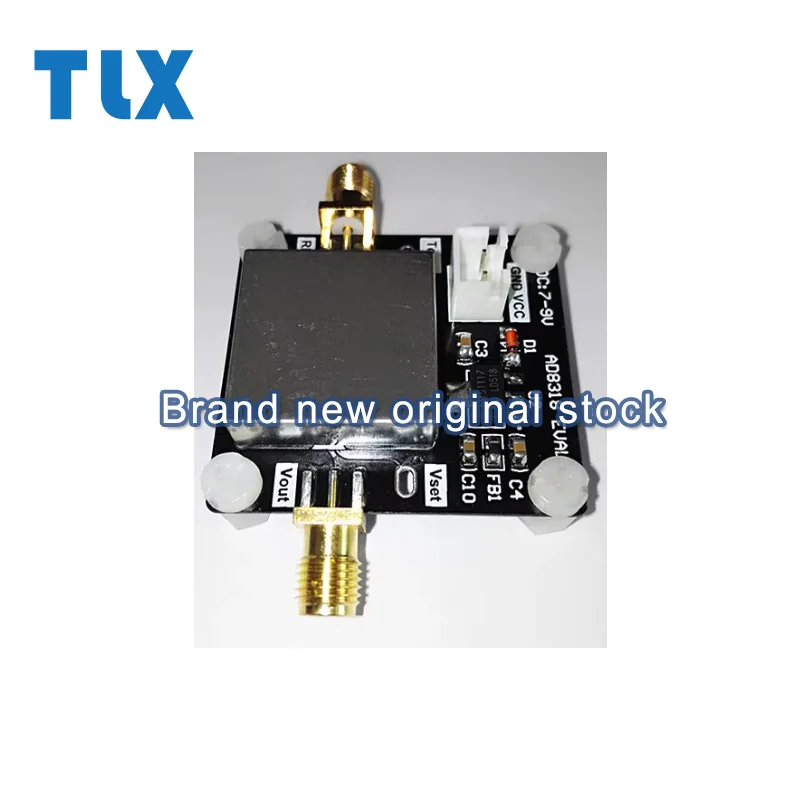 Модуль логарифмического детектора измерителя мощности AD8318, 1 М-8 ГГц, 70 дБ, динамическое управление АЛК, AGC