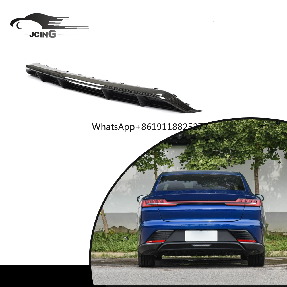 High Quality Dry Carbon Fiber Rear Bumper Diffuser for BYD Han E-SEED GT 2020