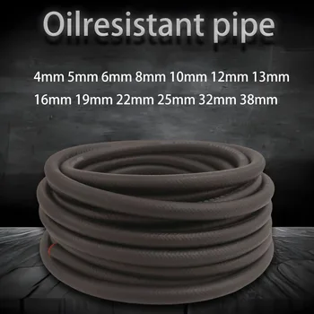 1M 3M 5M 8M 10M Węże paliwowe Gumowa rura olejowa samochodu NBR Odporna na olej gumowa rura Przewód benzynowy Wąż oleju napędowego Wąż niskociśnieniowy ID4 ~ 38mm