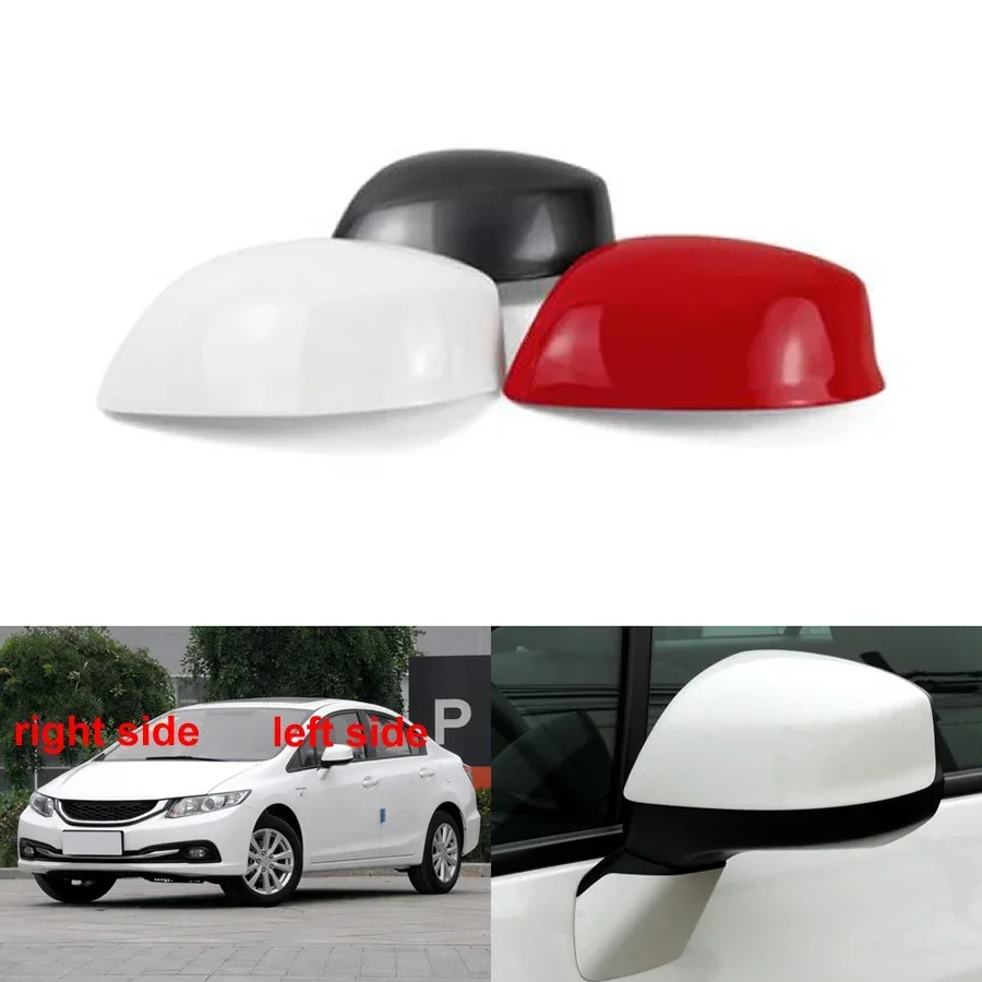 

For Honda Civic 9th 2012 2013 2014 2015 Car Accessories Rearview Mirror Cover Side Mirrors Housing Shell without Lamp Type