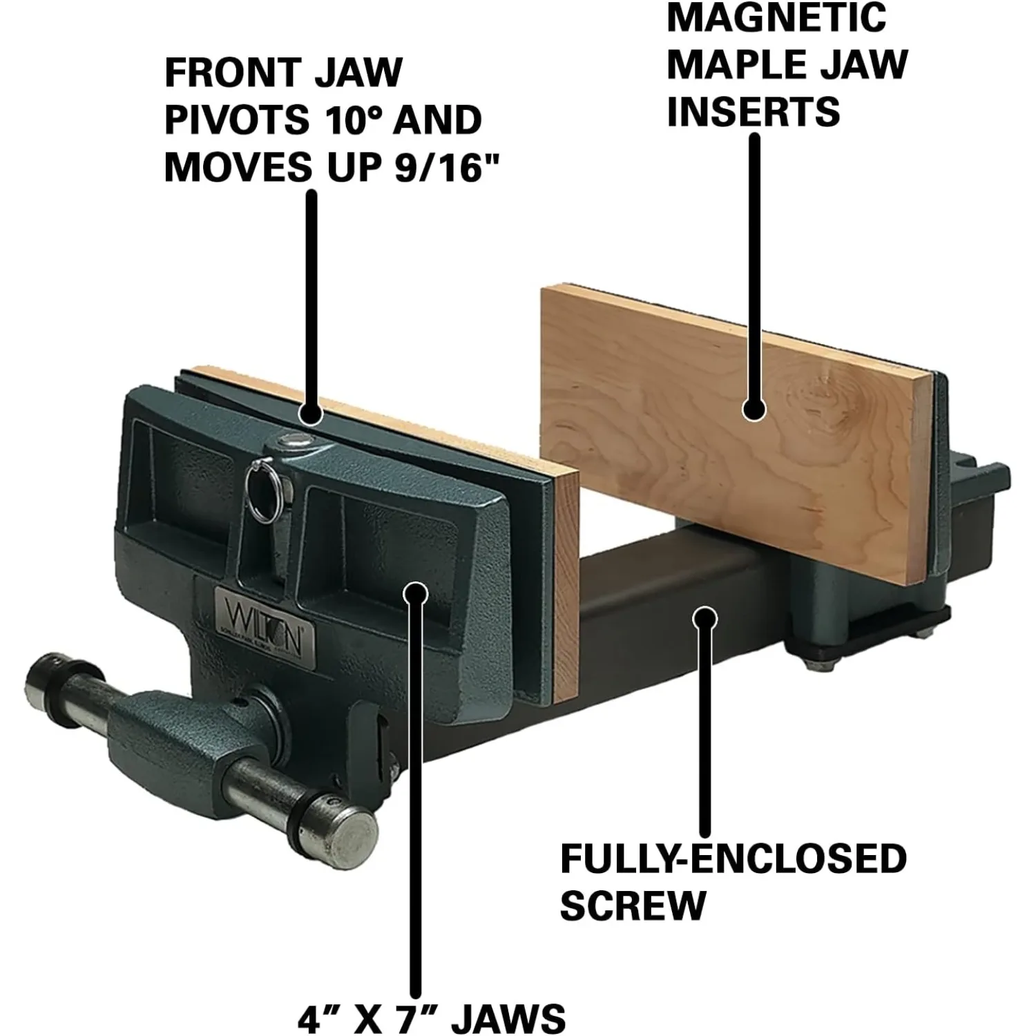 Wilton Woodworking Vise, 4