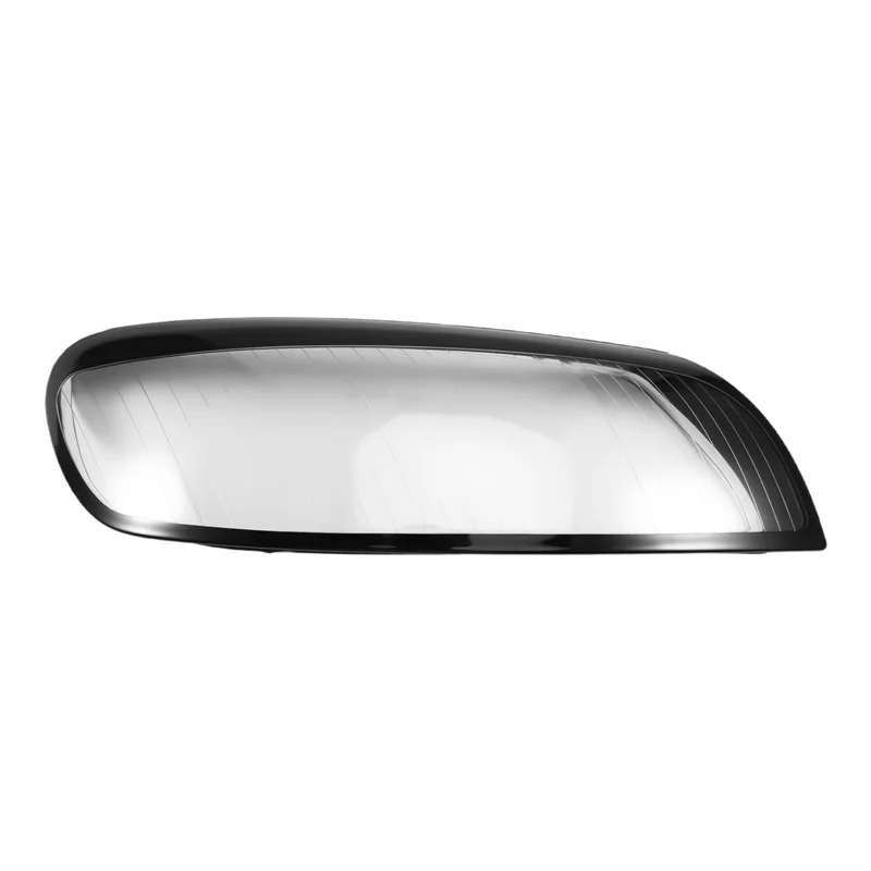 ل فولفو C30 2006-2010 سيارة عاكس الضوء غطاء مصباح الجبهة غطاء المصباح واضح عدسة قذيفة غطاء المصباح قناع-A67F